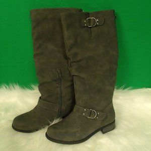 Xoxo Womens Minkler Leather Boots